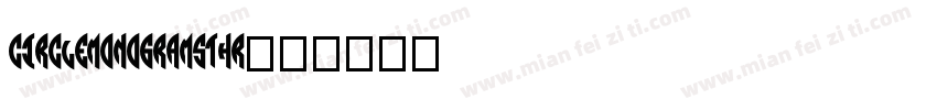 circle monograms thr字体转换